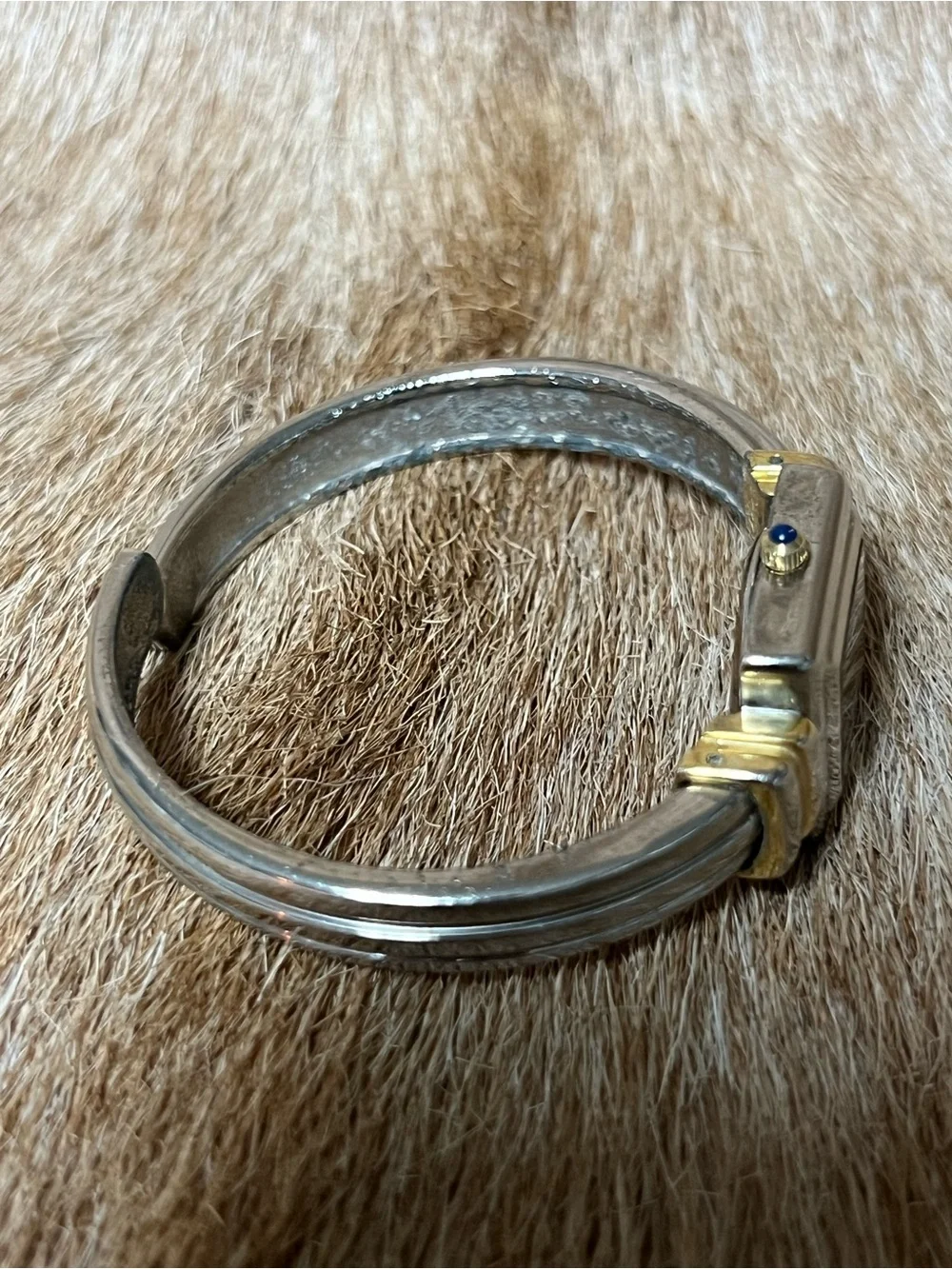 Vintage  Gloria Vanderbilt Two-Tone Women’s Bracelet Watch